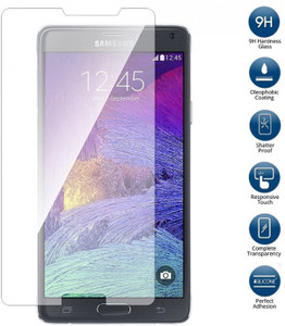 Peezer Tempered Glass Guard for Samsung Galaxy Note 4