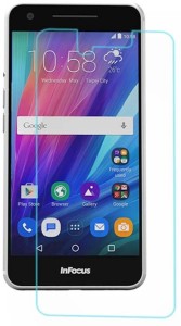 Newworld Tempered Glass Guard for Reliance LYF LS 5008 (Water 1)