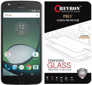 Chevron Tempered Glass Guard for Motorola Moto Z Play