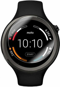 iZAP Tempered Glass Guard for Moto 360 (Sport) Smartwatch (45mm)