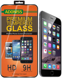 Adoniss Tempered Glass Guard for Apple iPhone 6 Plus