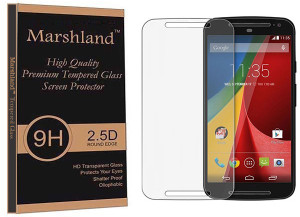 Marshland Tempered Glass Guard for Moto E2