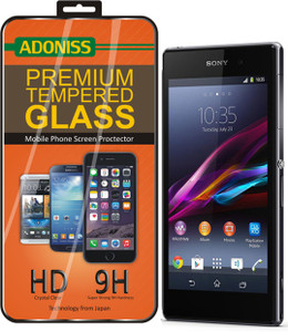 Adoniss Tempered Glass Guard for Sony Xperia Z1