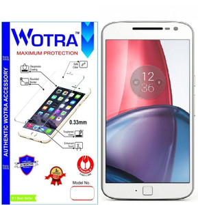 Wotra Tempered Glass Guard for Premium Tempered Glass For Motorola Moto G Play 4th Gen
