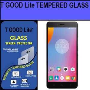 T GOOD Lite Tempered Glass Guard for Lenovo K6 Power Premium with installation Kit