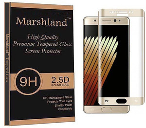 Marshland Tempered Glass Guard for Samsung Galaxy Note 7 Gold