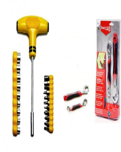 Jackly COMBO TOOLS (SNAP N GRIP AND JACKLY 24 PCS SOCKET & BIT SET) Socket Set