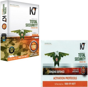 K7 Total Security 1Pc 1 Year Installation cd 365 days valid ...