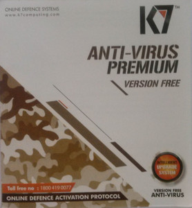 K7 Antivirus Premium 1 User 1 Year Paper License Only Best ...