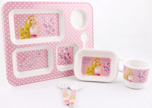 Sunware Barbie Bowl Spoon Plate Ladle Serving Set Price in India