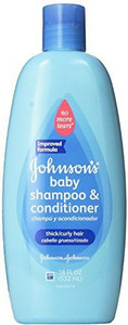 Johnsons Baby No More Tangles Shampoo Conditioner Thickcurly Hair 18 Ounce Pack Of 2532 Ml