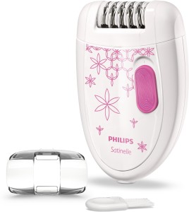 philips bre200/00 corded epilator(pink, white)