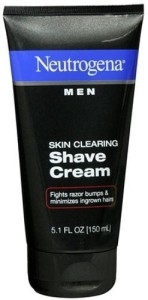 neutrogena skin clearing shave cream(150 ml)