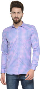 Being Fab Men's Checkered Casual Multicolor Shirt