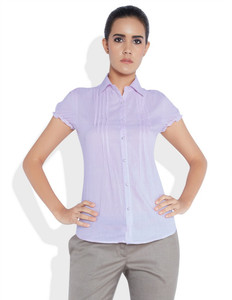 park avenue women's solid formal shirt