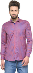 Being Fab Men's Checkered Casual Multicolor Shirt