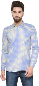 Being Fab Men's Checkered Casual Multicolor Shirt