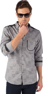 Rodid Men's Woven Casual Black Shirt