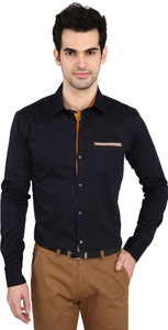 Bombay Casual Jeans Men's Solid Casual Shirt
