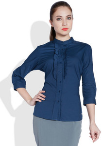park avenue women's solid formal shirt
