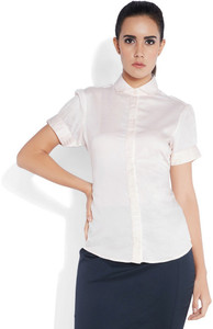 park avenue women's solid formal shirt