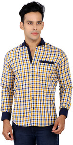 R'Squarre Men's Checkered Casual Multicolor Shirt