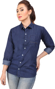 Bombay Casual Jeans Women's Solid Casual Shirt