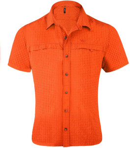 Wildcraft Men s Checkered Casual Orange 