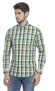Jack & Jones Men's Checkered Casual Multicolor Shirt