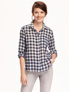 lady bird Girls Checkered Casual Multicolor Shirt