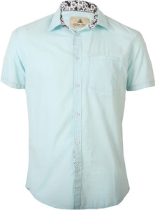 Jackalberry Men s Solid Casual Blue 