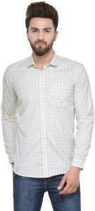 Being Fab Men's Checkered Casual Multicolor Shirt
