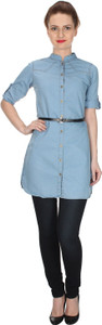 Trendyfrog Solid Women's Tunic