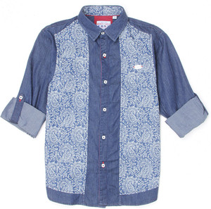 Monte Carlo Boys Printed Casual Blue 