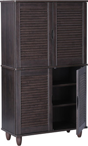 HomeTown Engineered Wood Shoe Rack