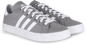 adidas originali courtvantage uomini sneakersgrey, bianco adidas originali courtvantage uomini sneakersgrey, bianco