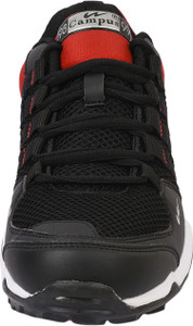 Campus Men Black Red Running Shoes Best 