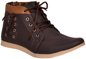 DLS Side Lace Boat Shoes, Casuals