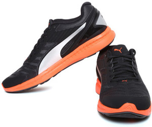 PUMA IGNITE v2 Running Shoes For Men Buy Black Asphalt Red Blast Aged Silver Color PUMA IGNITE v2 Running Shoes For Men Online at Best Price Shop Online for Footwears in India