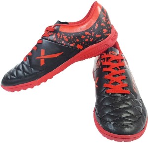 vector x fizer indoor football shoes for men(red, black)