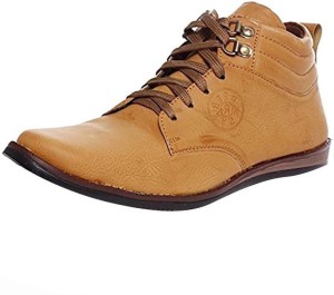 Leoport Stylish For Men And Boys Mid Ankle Length Boots, Outdoors