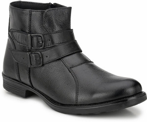 Mactree men's black shop leather boots