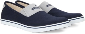 puma elara slip on idp loafers for men(blue)