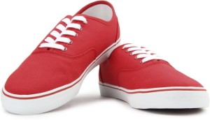 benetton red sneakers