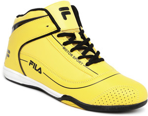 Fila shoes online yellow colour