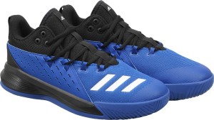 adidas basketball shoes black and blue