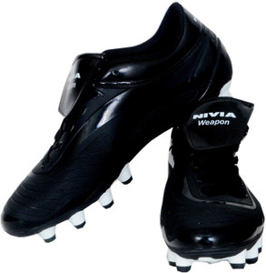 nivia football shoes black