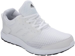 white adidas sports shoes