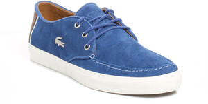 Lacoste blue suede shoes new arrivals
