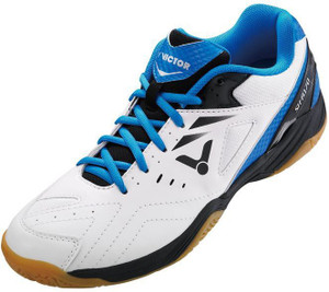 Victor SH-A170 Badminton Shoe (White/blue) Badminton Shoes
